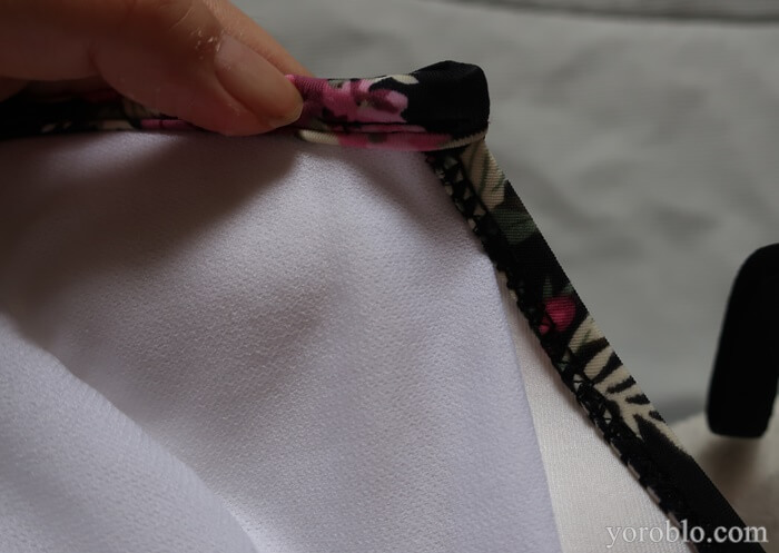 縫製もしっかりしている