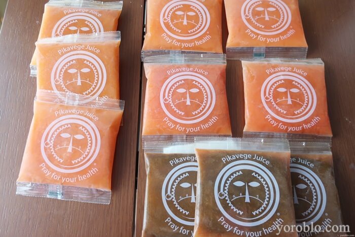 ピカイチ野菜くんの人参ジュース