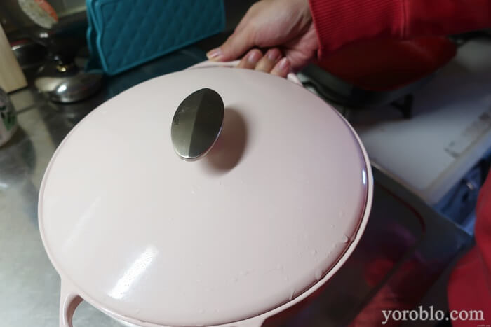 ユニロイのホーロー鍋を使ってみた