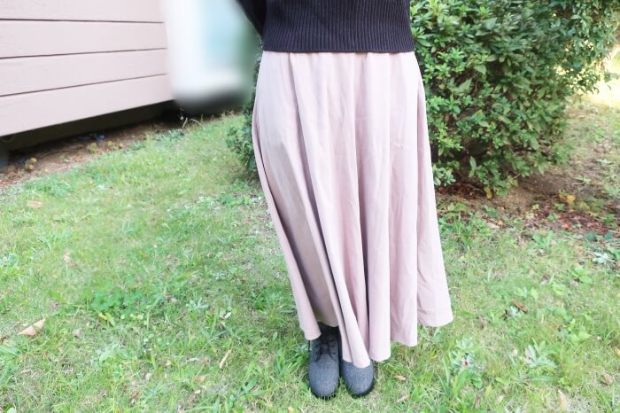 両面ボアのペチコートを履いてみたレビュー